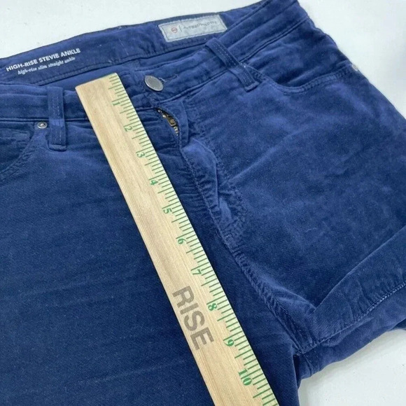 AG Adriano Goldschmied ankle Pants Womens 28R Blue 3713 - Picture 9 of 12